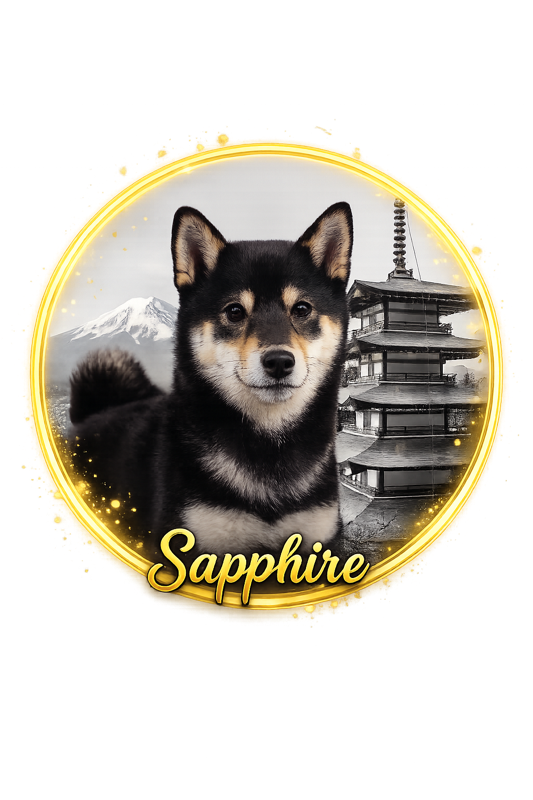 Black and tan Shiba inu Bitch